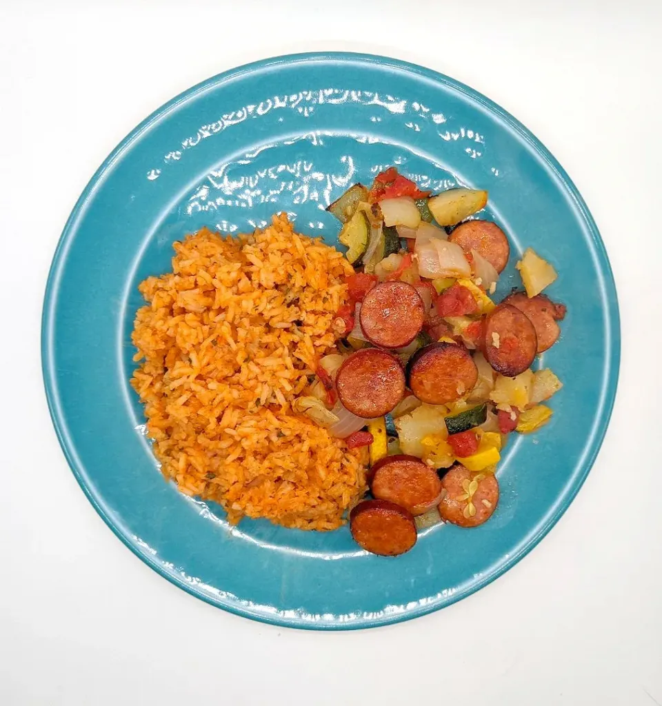 Spanish Rice, Sausage and Veggies|Sangyiさん