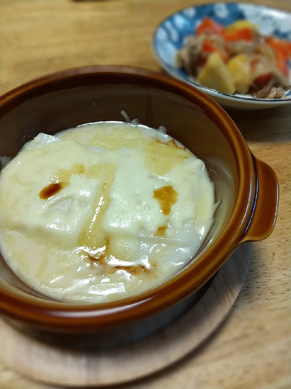 餅のチーズ甘酒掛け|fukaさん