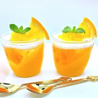 オレンジゼリーです🍊