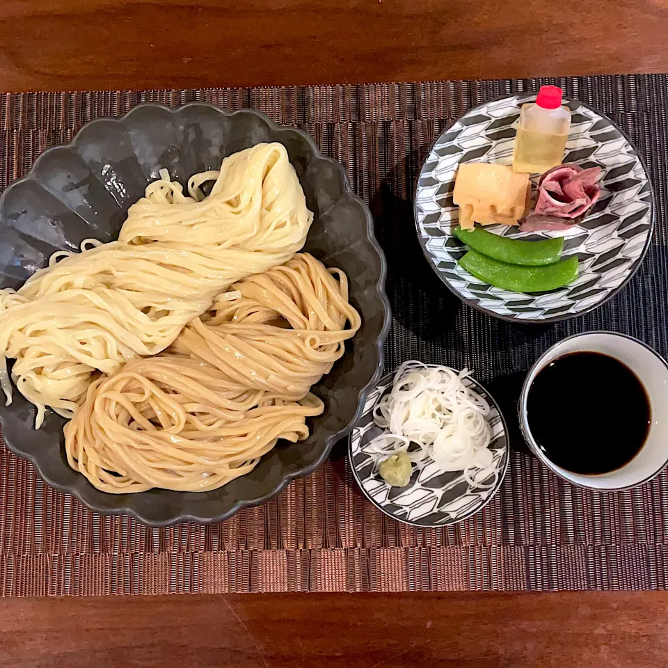 饗くろ喜  麺つゆで食す2種のつけそば|まぐみさん