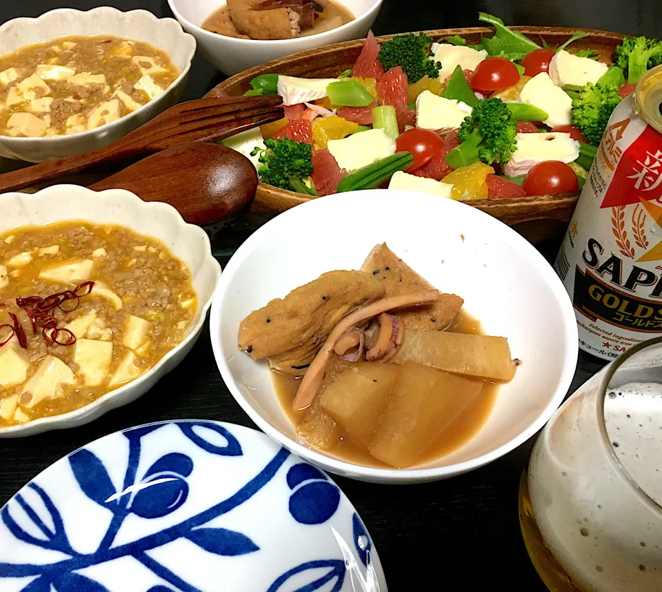 昨日の夕飯🍻|がおりんさん