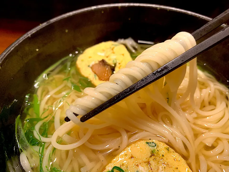 ニシンの出汁巻温めん|半田手延べそうめんの店 阿波や壱兆さん