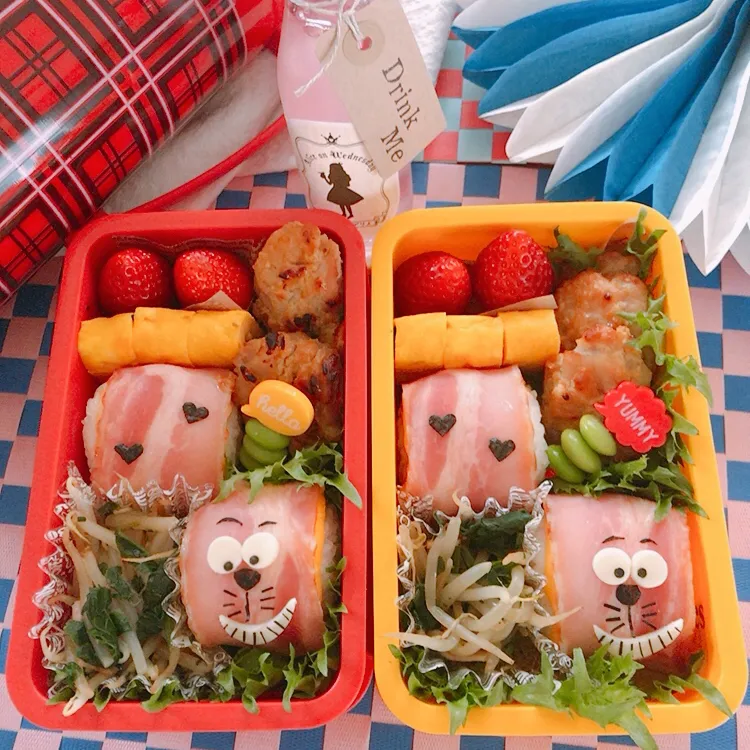 Snapdishの料理写真:☆ベーコンチーズ巻きおにぎり☆|chikakoさん