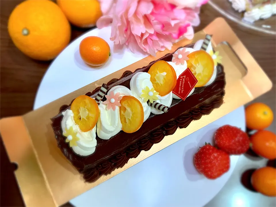 Snapdishの料理写真:ガナッシュケーキ🎂|makoさん