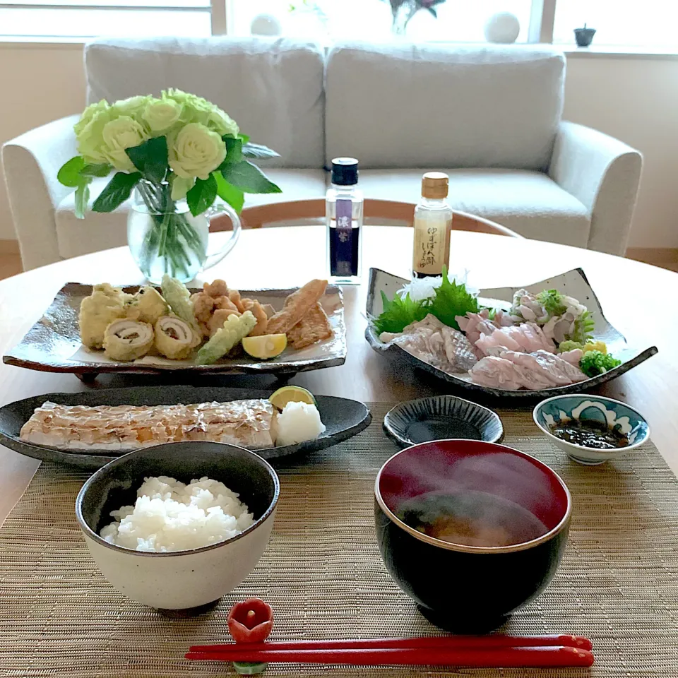 Snapdishの料理写真:太刀魚定食|jarinkoさん