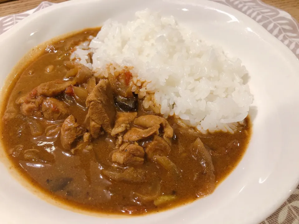 ルーから手作りチキンカレー|saaaasanさん