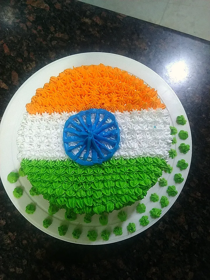 republic day cake|Shikha's Cookingさん