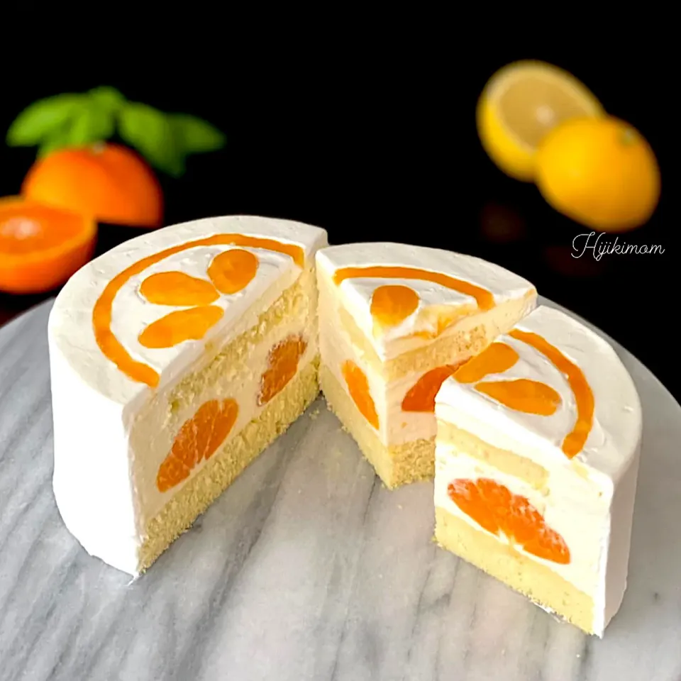 オレンジ大好きあっさりチーズムース|hijikimomさん