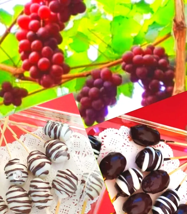 Snapdishの料理写真:Grape Chocolate|Harlina  (Malaysia)さん