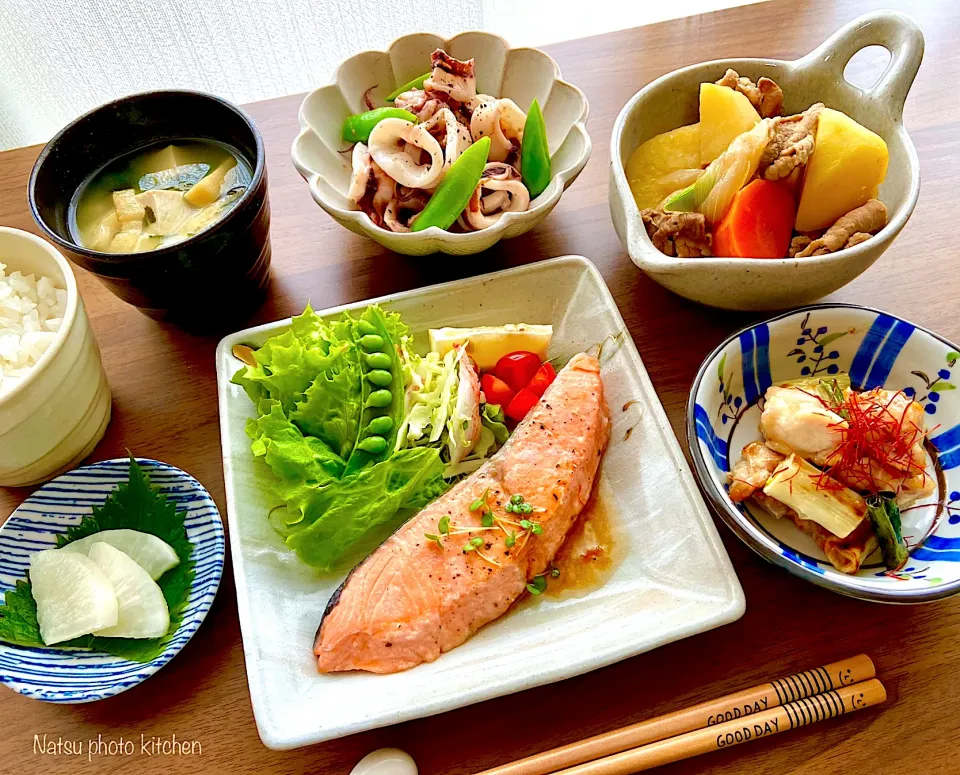 サーモンソテー🌸レモンバター醤油🍋|ナツ1224さん