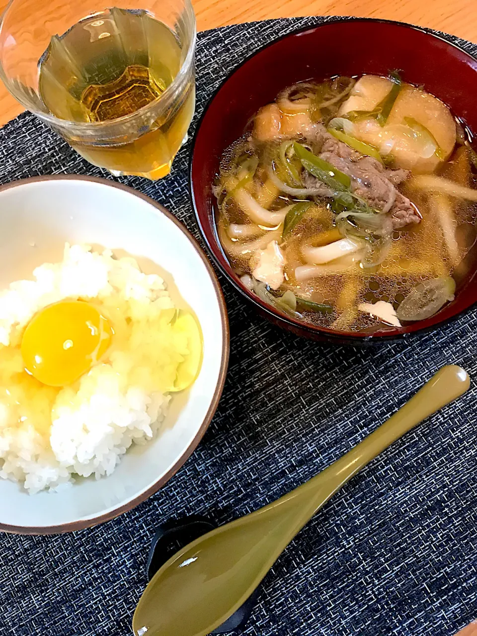 肉吸い小玉　お麩、うどん入り|sobacoさん