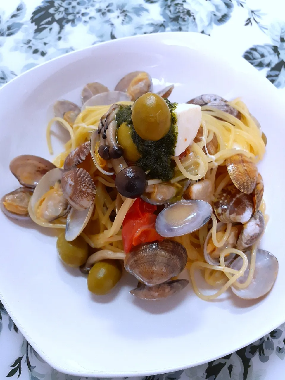 🔷鹿児島県産🐟鰤のアクアパッツァ🔷➡️リメイク🍝パスタ|@きなこさん