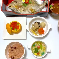 Snapdishの料理写真:お喰い初め|ふぃちゅうさん