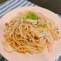 きのことベーコンの和風パスタ🎶|いちご大福♡さん