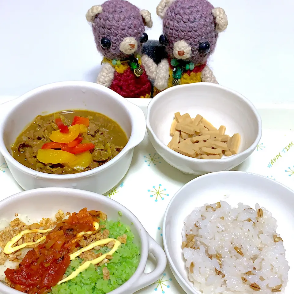 Snapdishの料理写真:昼ごはん(°▽°)|chagashiさん