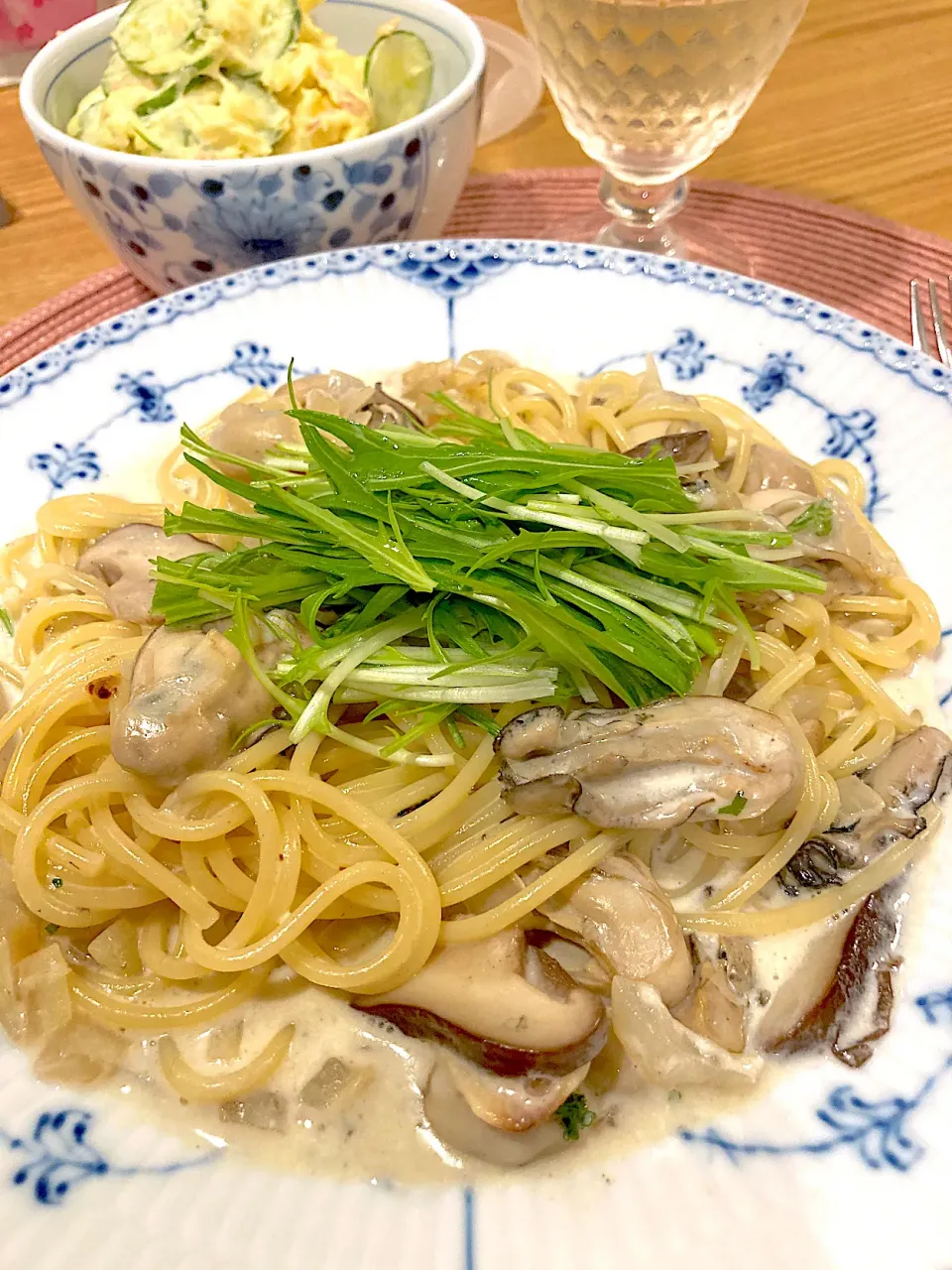 牡蠣のクリームパスタ🍝|keitanさん