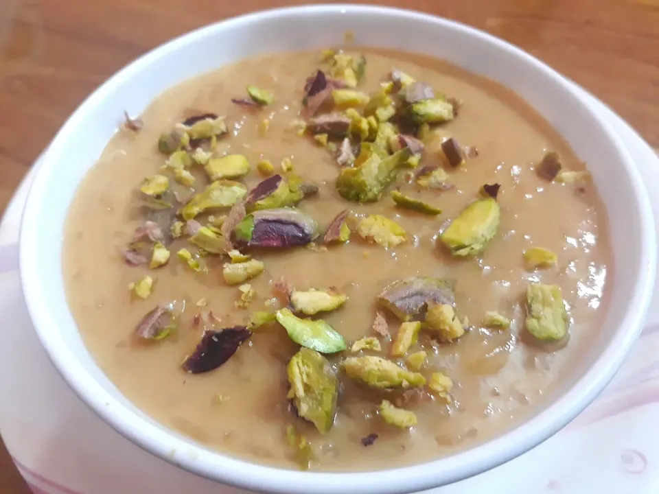 Date Palm jaggery rice pudding |Moumita Chowdhury Senさん