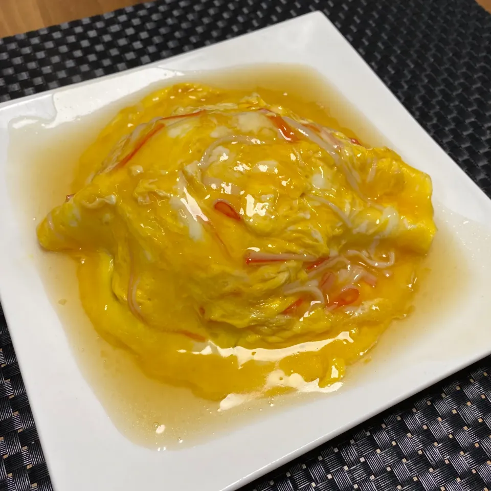 蟹玉風天津飯|ぞぅありさん
