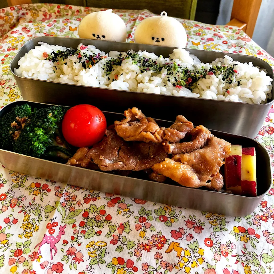 生姜焼き弁当|ムーミンママさん