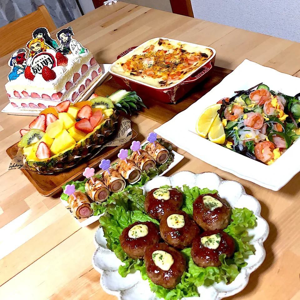 誕生日パーティー料理|齋藤理恵さん