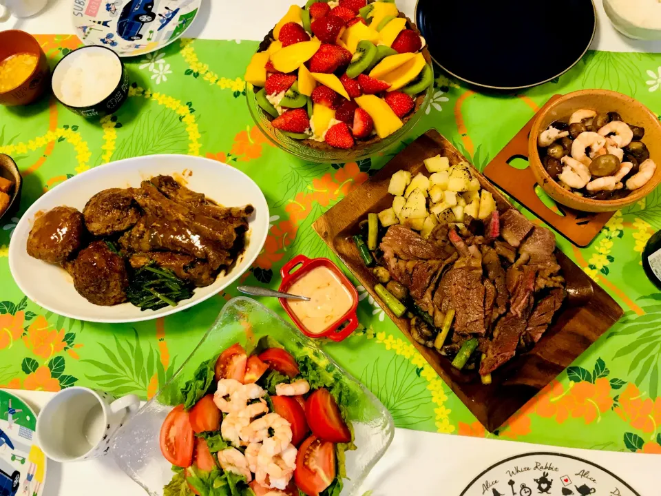 2020年パパの誕生日メニュー。肉祭り🍖|ベルさん