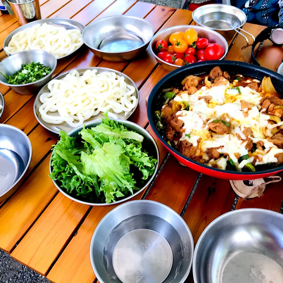 Snapdishの料理写真:夏のキャンプ飯|ベルさん