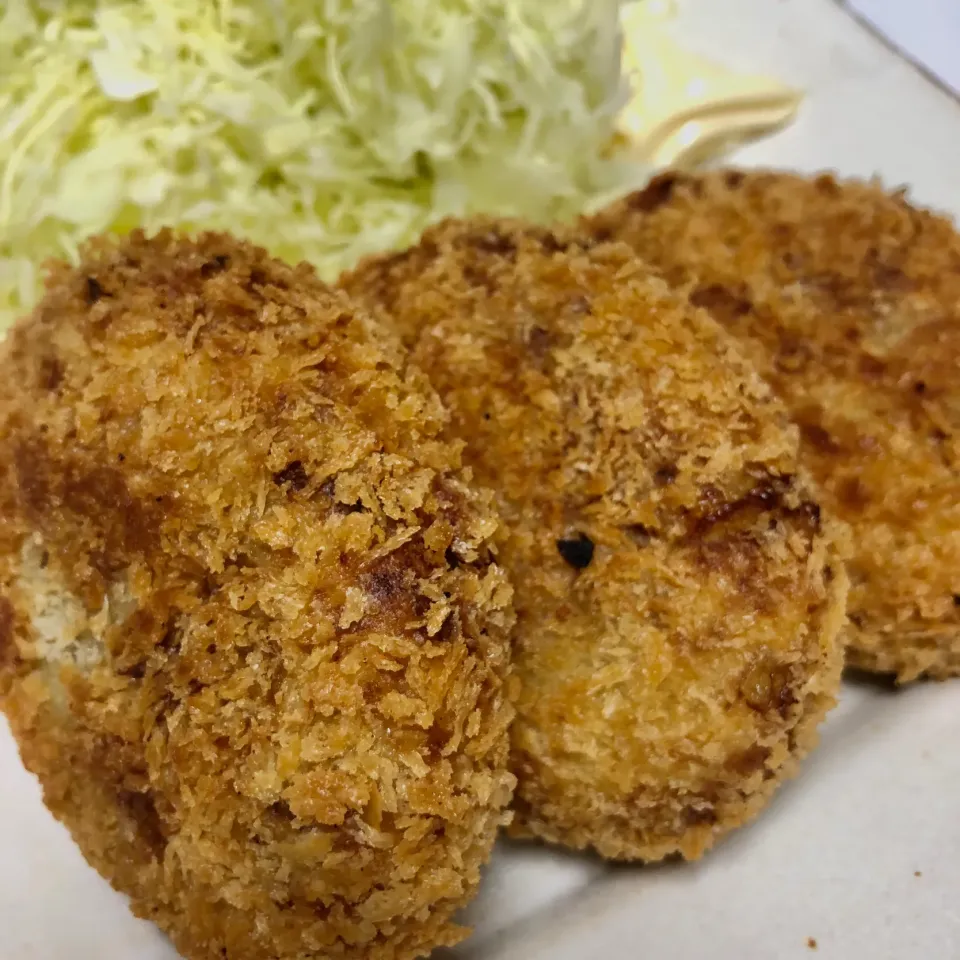 インカの目覚めで作ったコロッケ|おーこ🍅野菜ソムリエの母ちゃんさん