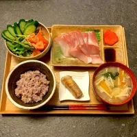 Snapdishの料理写真:お刺身定食|mimo-chanさん