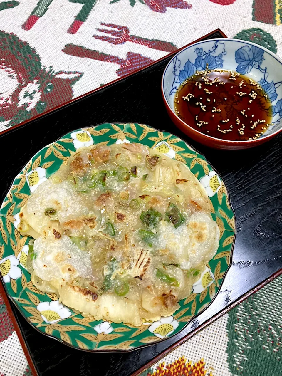 grandmaのお昼ごはん　餅入りチヂミ|kaoriさん