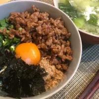 台湾まぜそば風どんぶり