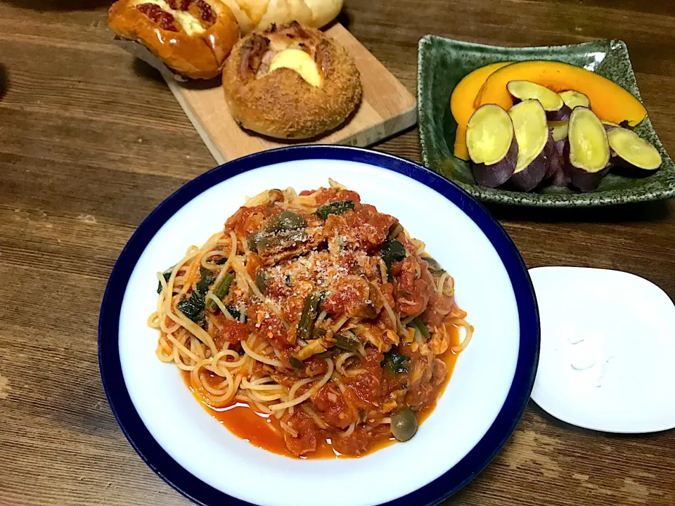 鯖缶パスタ🍝|yummy tommyさん