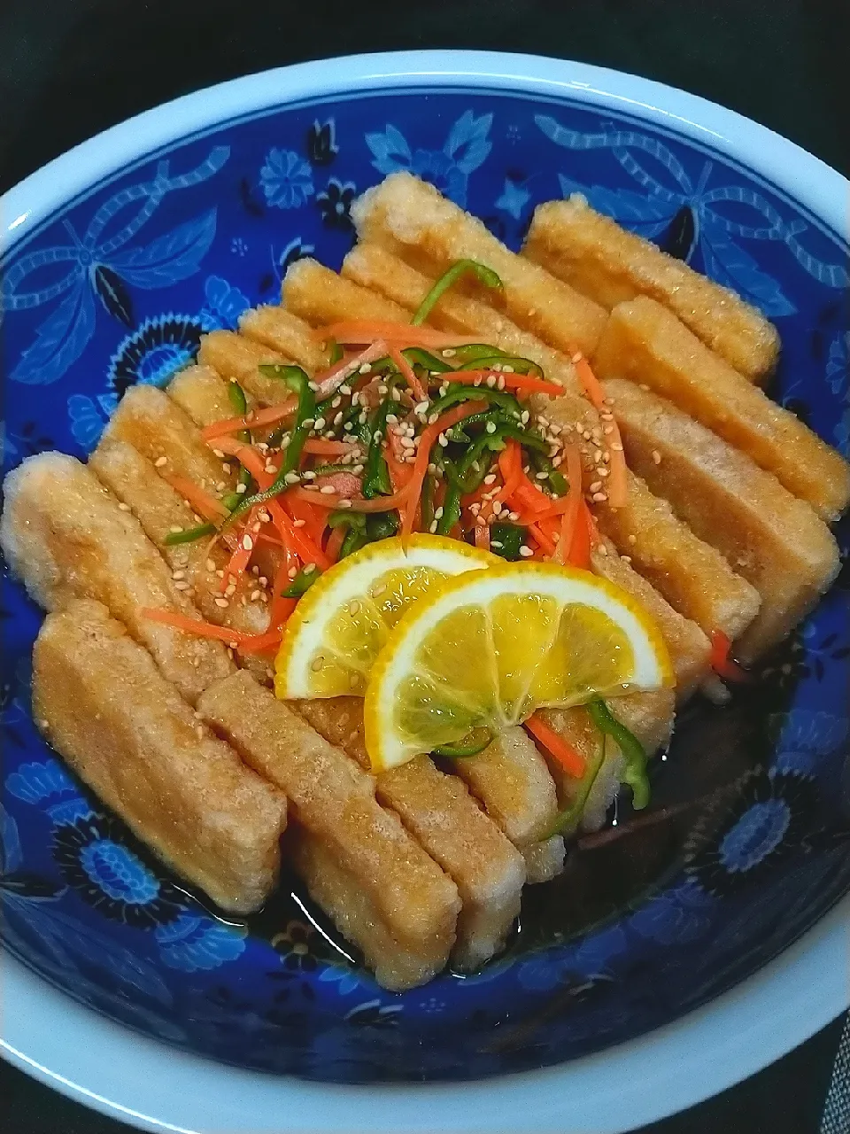 Snapdishの料理写真:高野豆腐の南蛮
　お弁当-常備菜|cheryl_tasteさん