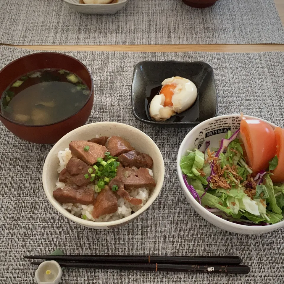 Snapdishの料理写真:朝食|ツインうさぎさん