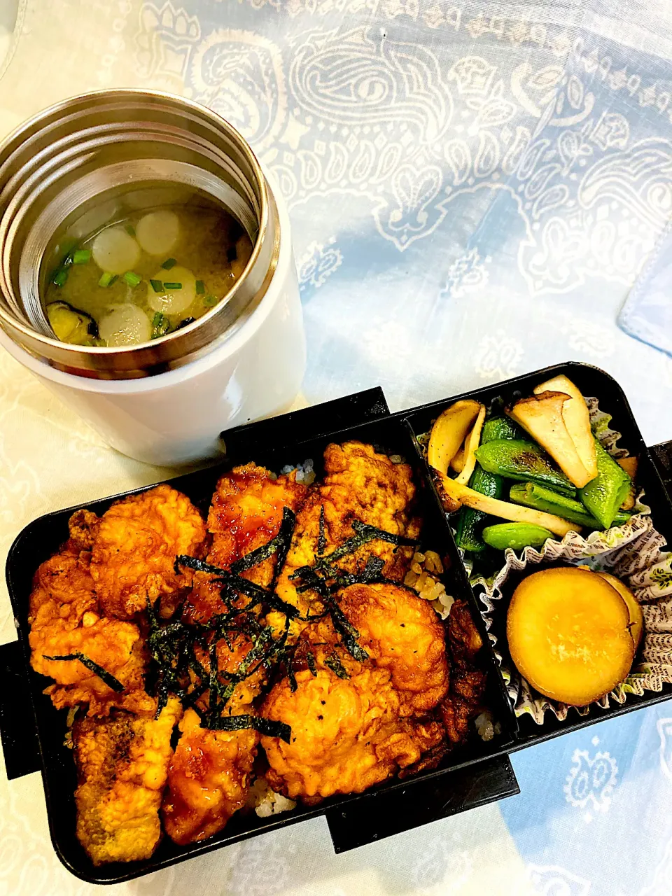 1月26日🌸天丼弁当|やっちさん