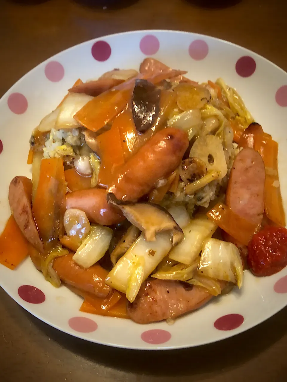 あんかけ炒飯　豆板醤を添えて|masaさん