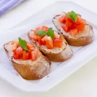 大豆とトマトのブルスケッタ|ヤマサ醤油公式アカウントさん
