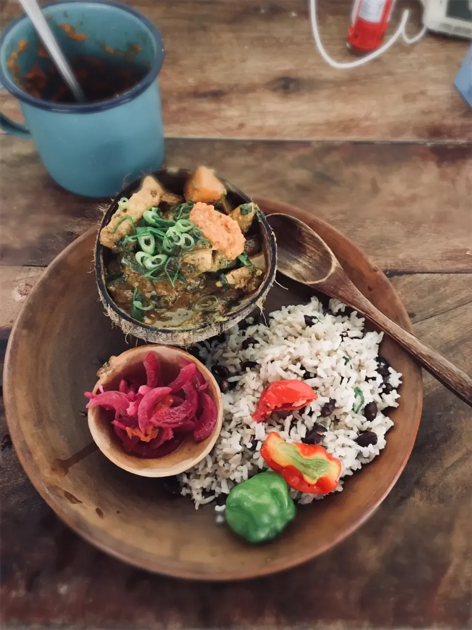 Coconut Curry with Jamaican Rice|kunfu surf!!さん