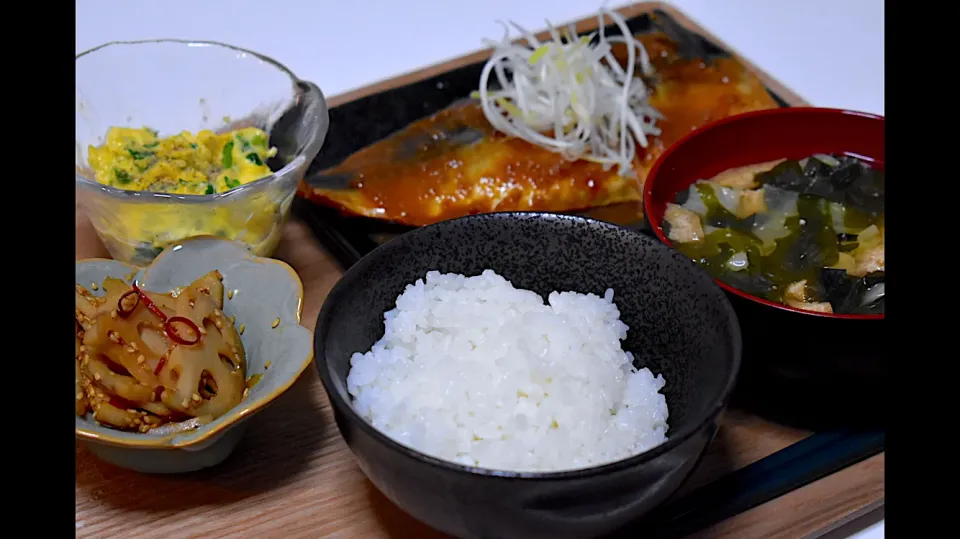 鯖の味噌煮|なひさん