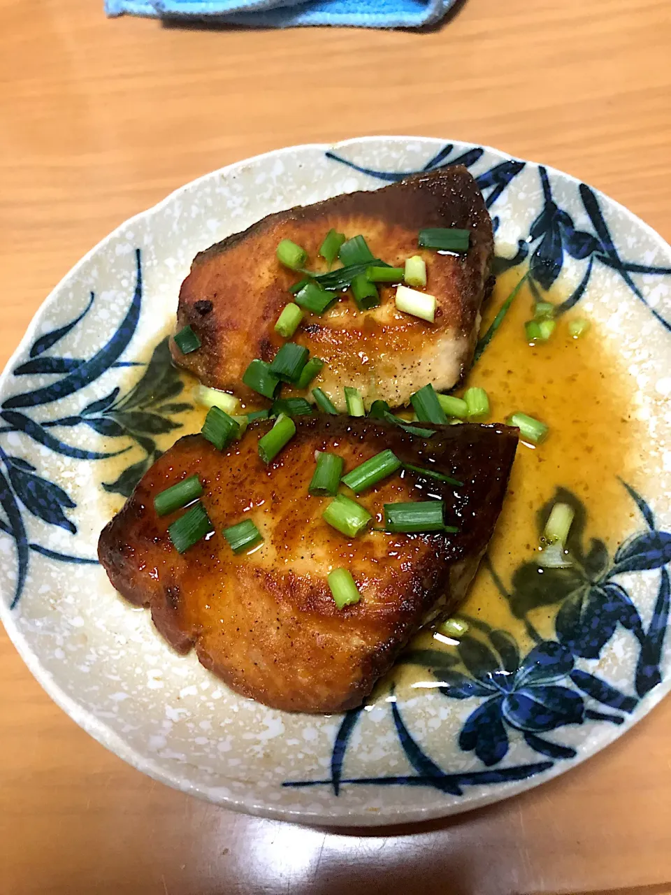 鰤のムニエル　柚子胡椒バターソース|黒蜜きなこさん