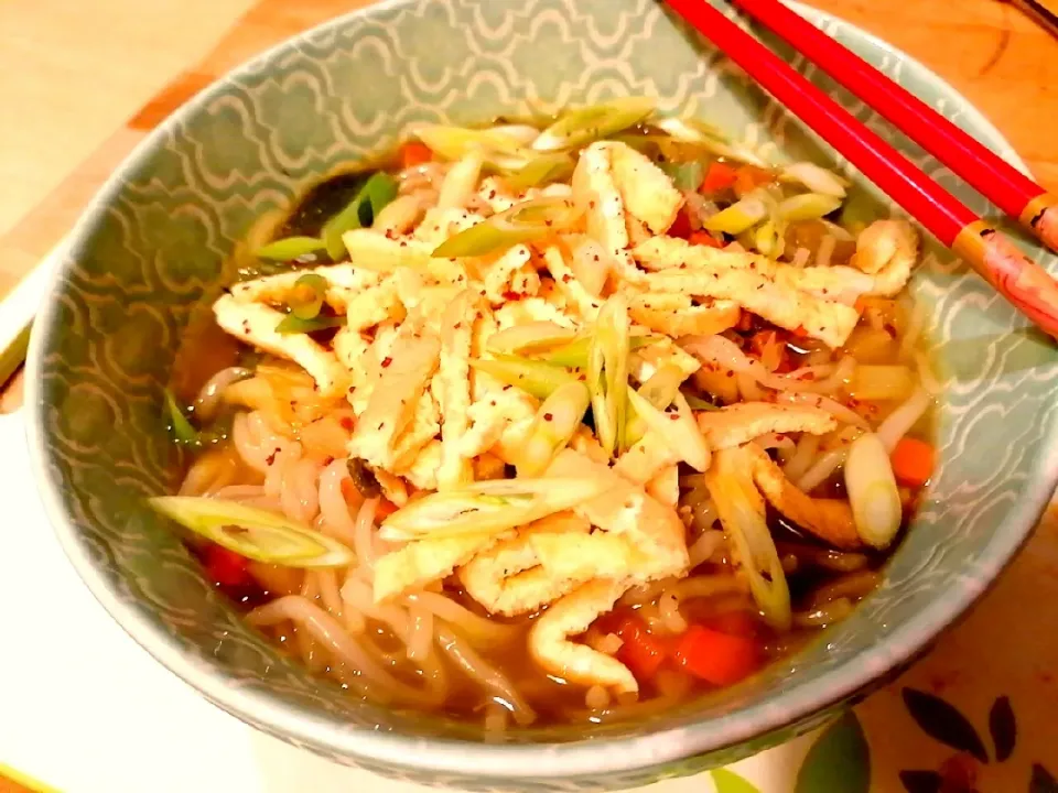 Asiatische Suppe mit Alginatnudeln|Lulaluiさん