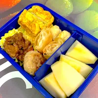 Snapdishの料理写真:今日の息子の家弁当🍱|クローバー🍀さん