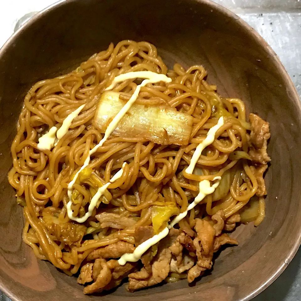 焼きそば　遅れました😞|あきらさん