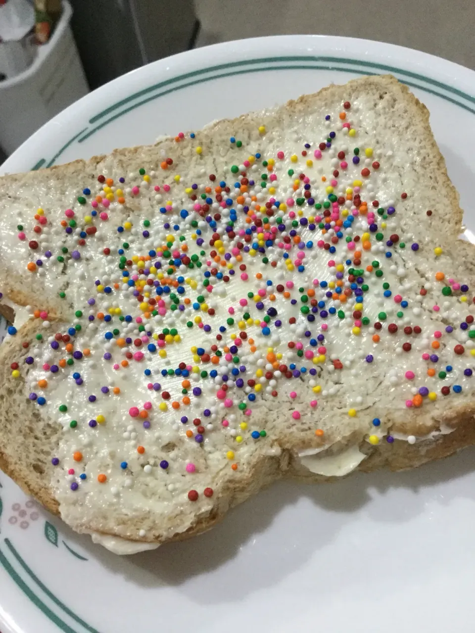 Yesterday we make fairy bread for Australia day|ninja kittyさん