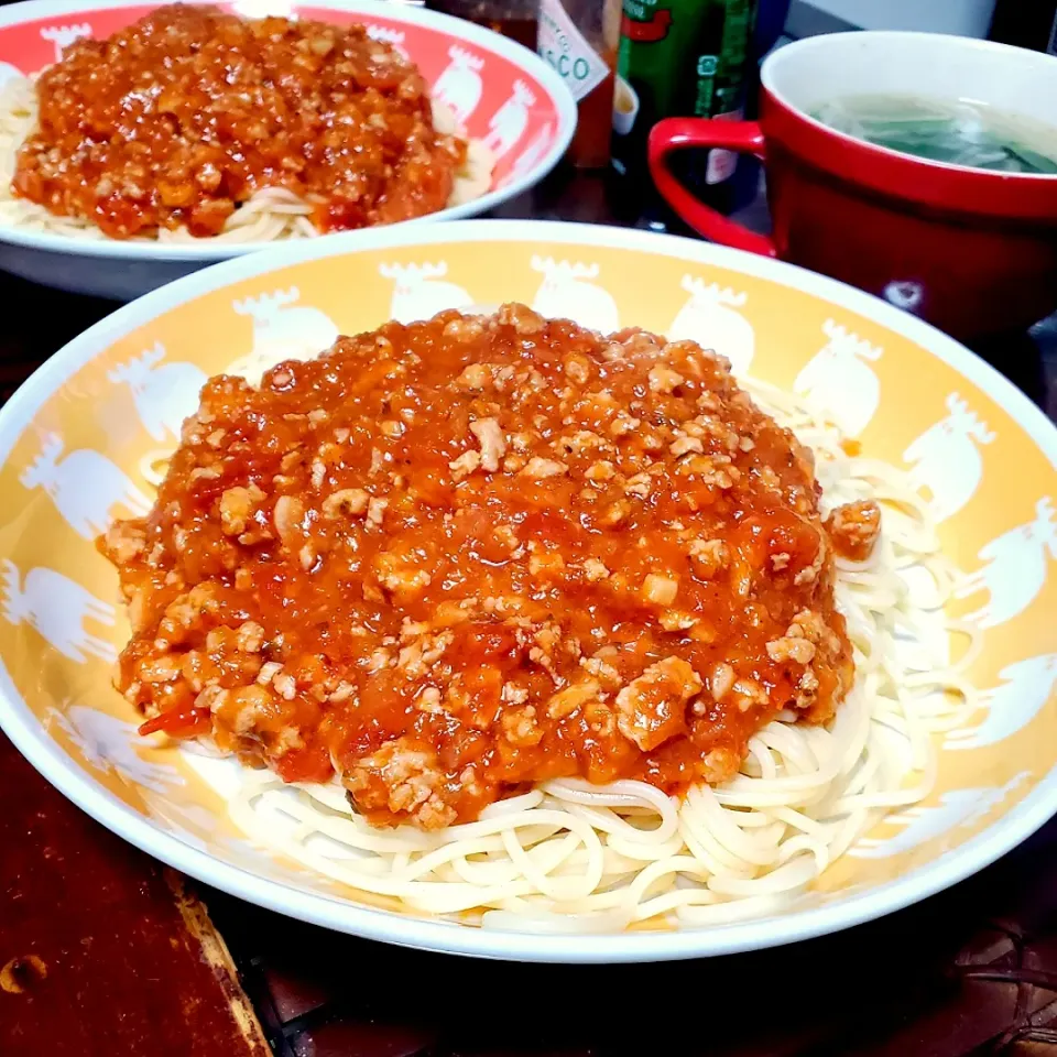 おっさん料理😀♪
鶏挽き肉のボロネーゼ|dai.noriさん