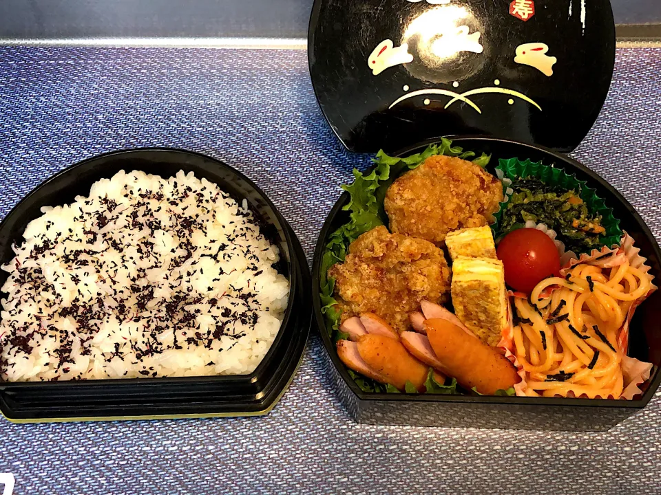 Snapdishの料理写真:ラストJK弁当😭✨|ぺこぽこさん