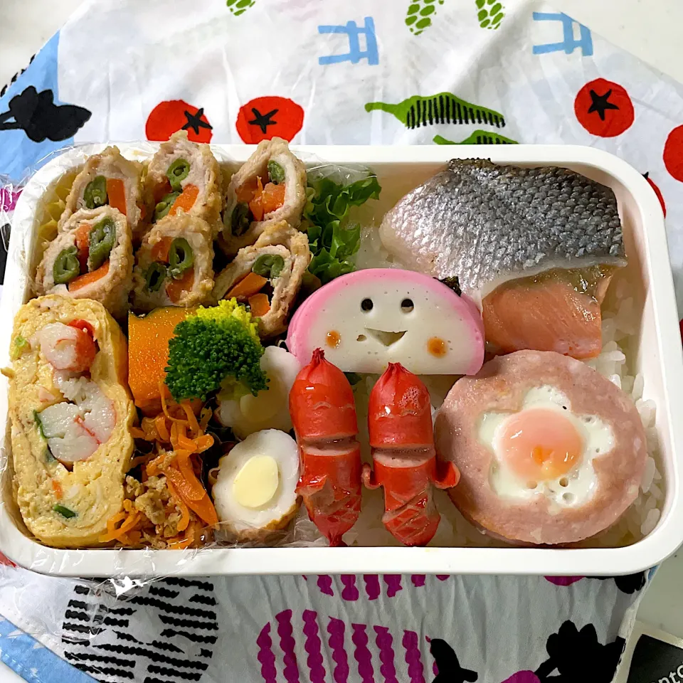 Snapdishの料理写真:2021年1月29日　オレ弁当♪|クッキングおやぢさん