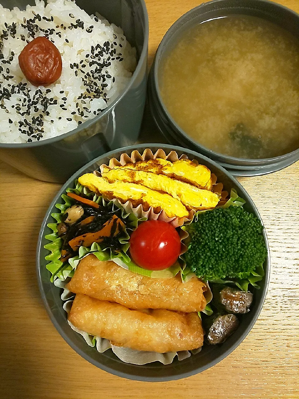 Snapdishの料理写真:今日のお弁当|テカチュウさん