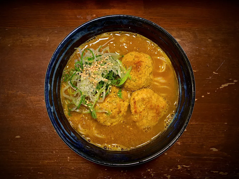 肉団子の出汁カレー温めん|半田手延べそうめんの店 阿波や壱兆さん