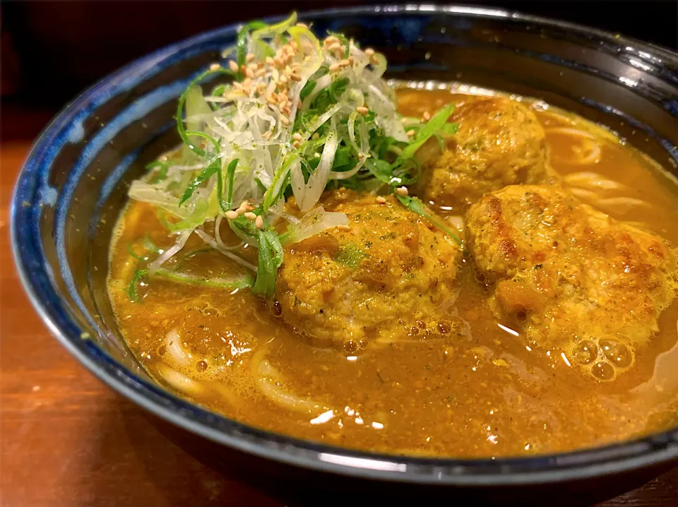 肉団子の出汁カレー温めん|半田手延べそうめんの店 阿波や壱兆さん