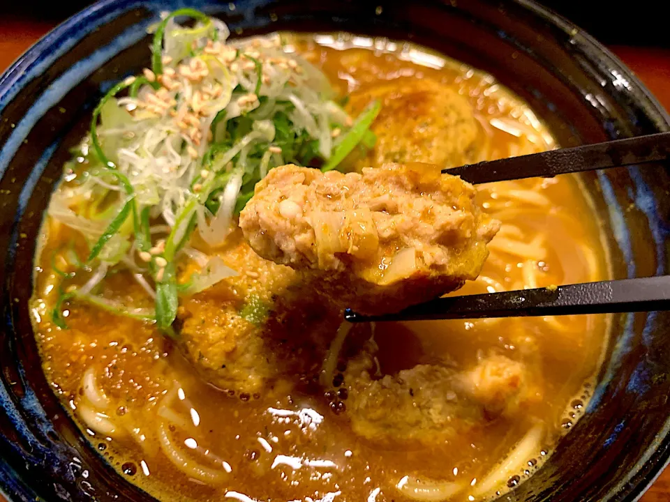 肉団子の出汁カレー温めん|半田手延べそうめんの店 阿波や壱兆さん